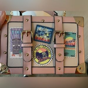 Cute Aldo suitcase purse Tiki Vacation